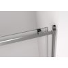 Polysan THRON SQUARE sprchové dveře 1000 mm, hranaté pojezdy, čiré sklo TL5010-5002