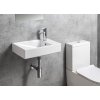 CERASTYLE NUALI keramické umývátko 50x30cm, baterie vpravo, bílá TU0129