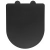 Sapho PACO WC sedátko, SLIM, Soft Close, Easy Take, černá mat PCS1012B