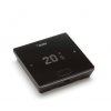 REHAU NEA SMART 2.0 prostorový termostat HRB s teplotním čidlem a čidlem vlhkosti, černý - rádiový provoz, 13280131002