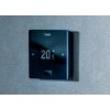 REHAU NEA SMART 2.0 prostorový termostat HBB s teplotním čidlem a čidlem vlhkosti, černý - kabelová verze, 13280051004