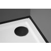 Polysan Krycí lišta pro vany a vaničky, 2x 1950mm, 2x roh, 2x zakončení, černá mat 91020B