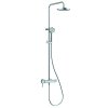 KLUDI LOGO sprchový set Dual Shower System s baterií, 200 mm, chrom, 6808505-00