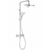 KLUDI FIZZ sprchový set Dual Shower System, s termostatem, chrom, 6709605-00