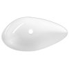 CERASTYLE OVALI keramické umyvadlo 74x38,5cm, bílá TU0713