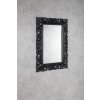 Sapho SCULE zrcadlo ve vyřezávaném rámu 70x100cm, černá IN167