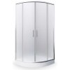 ROTH HOUSTON NEO/900 sprchový kout 900x1900mm, R550, čtvrtkruh, s dvoudílnými posuvnými dveřmi, brillant/matt glass, N0649