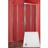 9131 2 sprchova zastena smaragd 100 x 90 s vanickou z liteho mramoru linea
