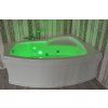 3047 7 thaleila surf chromo 160 x 105 cm hydromasazni vana zelena barva