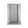 ARTTEC Sprchový kout rohový jednokřídlý MOON D 27 grape sklo 111 - 116 x 86,5 - 88 x 195 cm XMOO0117