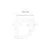 209 12 sprchova vanicka stone 80 x 80 cm z liteho mramoru