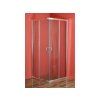 5542 3 sprchova zastena smaragd 90 x 90 cm matne sklo