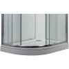 ARTTEC SIRIUS 120 x 90 cm - Sprchový box model 1 čiré sklo + sprchový set pravá vanička PAN04569