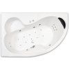 1460 1 masazni vana 160 x 105 cm leva varianta nike flat cerny prisavky