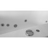 ARTTEC KRONA SURF + CHROMO 180 x 80 cm hydromasážní akrylátová vana PAN04392