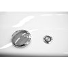 ARTTEC KRONA SURF + CHROMO 180 x 80 cm hydromasážní akrylátová vana PAN04392