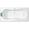920 3 masazni vana 170 x 80 cm krona chromo zeleny