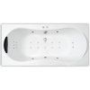 911 1 masazni vana 180 x 80 cm krona flat cerny prisavka