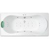 911 3 masazni vana 180 x 80 cm krona flat zeleny