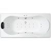 911 2 masazni vana 180 x 80 cm krona flat cerny