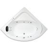 539 2 masazni vana 140 x 140 cm gaia 2 surf chromo cerny