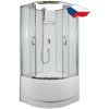 ARTTEC CALYPSO 90 x 90 cm - Sprchový box model 1 chinchilla sklo PAN04428
