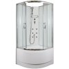 ARTTEC CALYPSO 90 x 90 cm - Masážní sprchový box model 4 čiré sklo PAN04429
