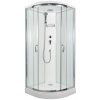 3395 4 sprchovy box briliant model 1 ctvrtkruhovy se stropem a vanickou z liteho mramoru cire sklo