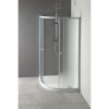 SAPHO ARLEN čtvrtkruhová sprchová zástěna 900x900mm, matné sklo, YR900