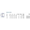 WAVIN EKOPLASTIK PPR redukce 25x20mm, hrdlová, svařovací, voda, PP-R, SRE02520RCT