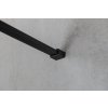 Gelco VARIO BLACK jednodílná sprchová zástěna do prostoru, sklo nordic, 1100 mm GX1511-02