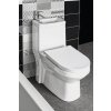 Aqualine HYGIE WC kombi s umývátkem, spodní/zadní odpad, bílá PB104W