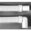 Polysan Odpadní flexi-zkracovatelné dopojení, L-100 cm, koleno 40/40 mm 71725