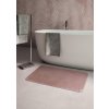 Gedy FUZZY koupelnová předložka, 50x80cm, 100% polyester, protiskluz, růžová 96FY508010