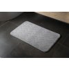 Gedy MOUSSE koupelnová předložka, 50x80cm, 100% polyester, protiskluz, šedá 96MS508008