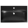 CERASTYLE TORIDI keramické umyvadlo 76x46,5cm, černá mat TU0226B