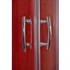 9164 5 smaragd 90 clear sprchovy kout ctvercovy madlo