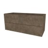 Mereo Aira, koupelnová skříňka 121 cm, Multidecor, Beton Chicago tm šedý CN793SBCS2