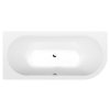 Polysan VIVA L asymetrická vana 175x80x47cm, bílá mat 70119.11