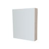 Mereo Koupelnová skříňka zrcadlová 60 cm, galerka, 1x dvířka levá, Multidecor, Dub Kronberg světlý CN798G61DKRS