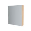Mereo Koupelnová skříňka zrcadlová 60 cm, galerka, 2 x dvířka, Multidecor, Dub Sand Barbera CN798G62DSB1