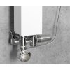 Bruckner WICHER COMBI připojovací sada termostatická pro středové připojení 50mm, chrom 600.331.1