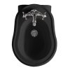 Kerasan RETRO bidet závěsný 38x52cm, černá mat 102631