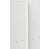 Polysan ESCA WHITE MATT jednodílná sprchová zástěna k instalaci ke stěně, sklo čiré, 800 mm ES1080-03