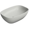 GSI NUBES keramické umyvadlo na desku 50x35cm, cenere mat 978417