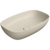 GSI NUBES keramické umyvadlo na desku 60x38cm, creta mat 978308