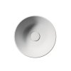 GSI KUBE X keramické umývátko na desku, průměr 32cm, bílá mat 943509
