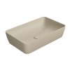 GSI NUBES keramické umyvadlo na desku 60x38cm, creta mat 903608
