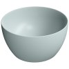 GSI PURA keramické umyvadlo na desku vysoké, průměr 42cm, ghiaccio mat 885215