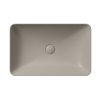 GSI PURA keramické umyvadlo na desku 60x38cm, tortora mat 883705